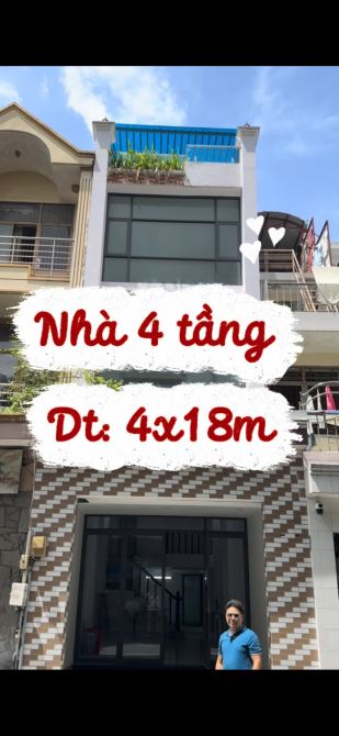 Cho Thuê Nhà 2 MT 391 Nguyễn Trọng Tuyển – DT: 4X18m – 3 lầu – 5 phòng – Giá 37 Tr/Th